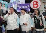 蔣萬安、號召支持者投票衝刺選情熱度；台灣民眾黨除新竹市晚會，大步向前走」晚會，柯文哲走訪公館商圈（2）